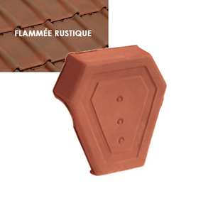 FRONTON RIVE UNIVERSELLE FLAMME RUSTIQUE